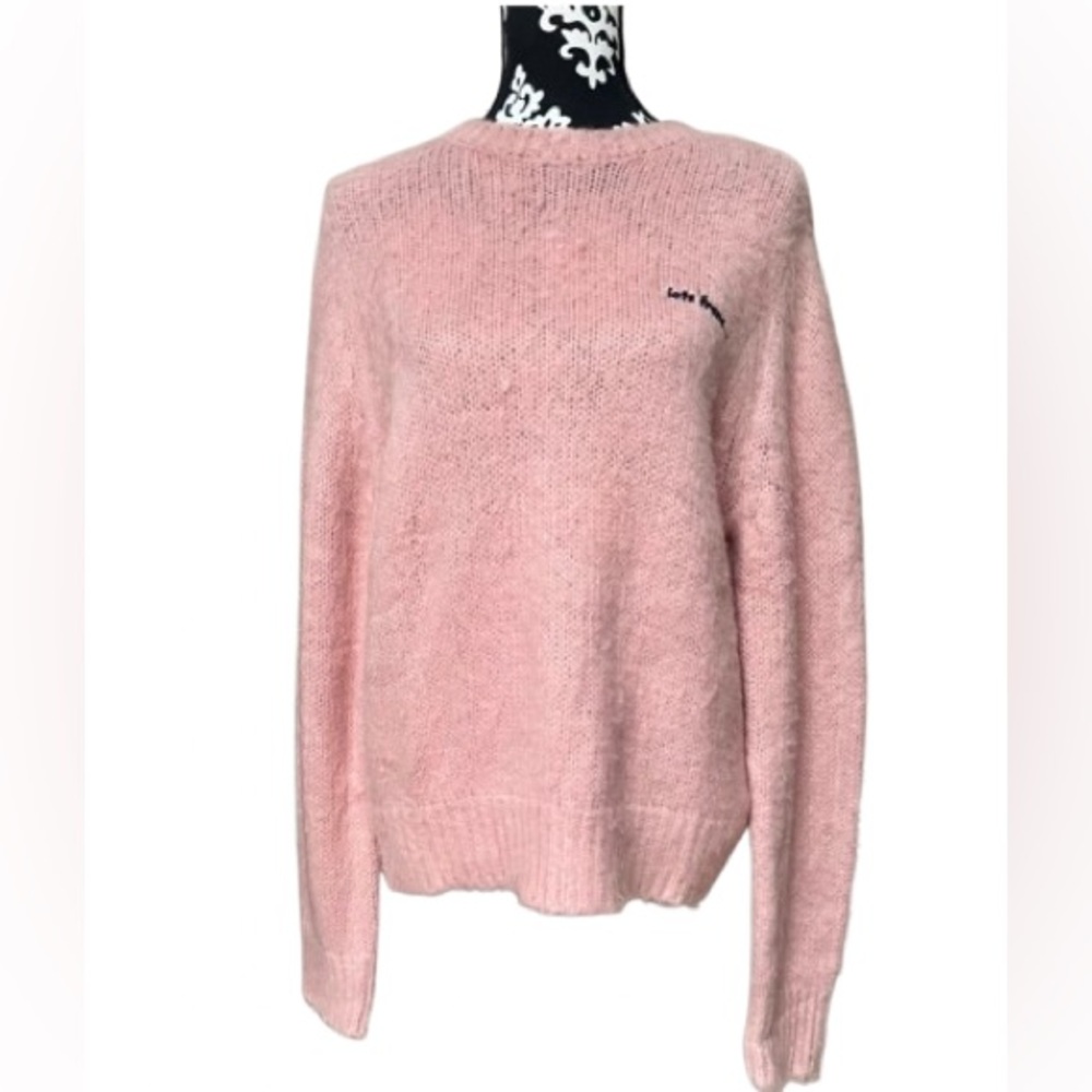 URBAN OUTFITTERS IETS FRANS Brushed Embroidered Crewneck Sweater